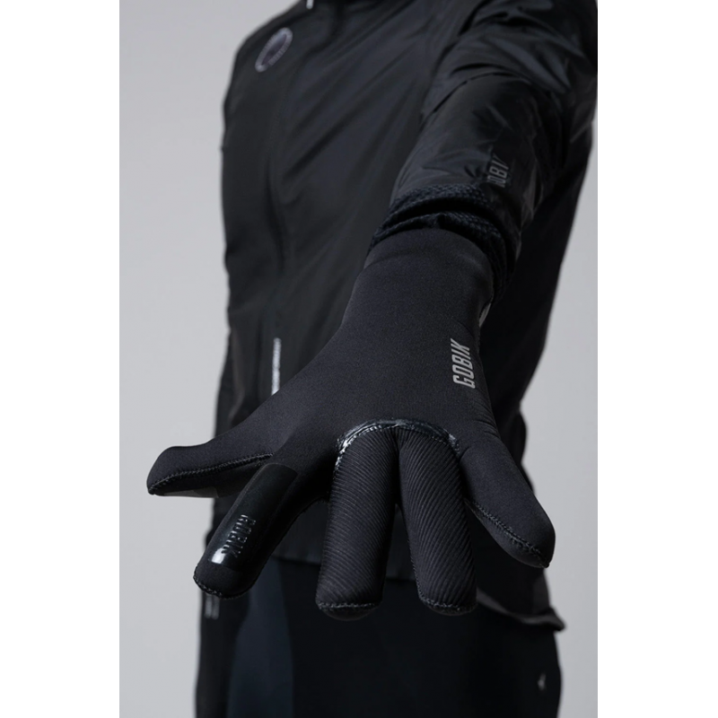 Gobik Tundra 3.0 Black | Guanti da pioggia unisex impermeabili