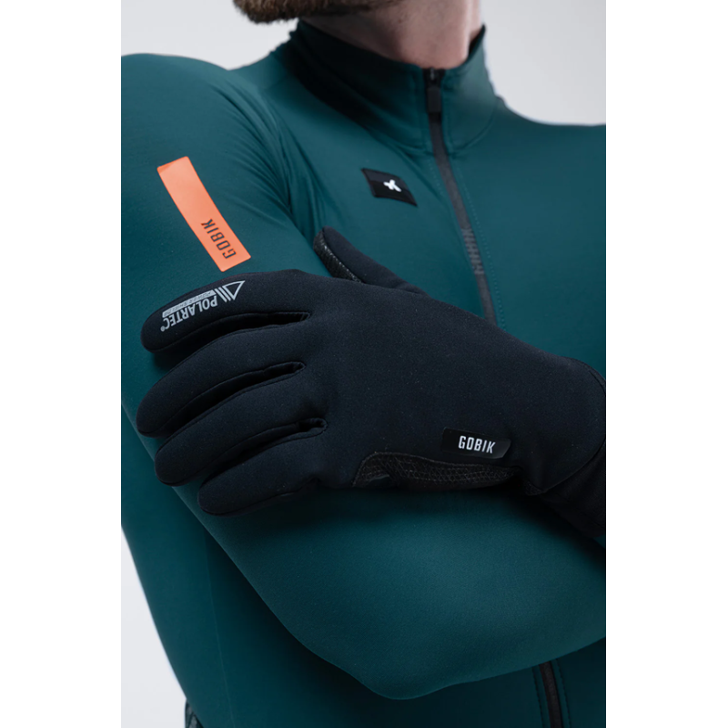 Gobik Polartec Bora 2.0 True Black guanti termici unisex - spedizione 24h