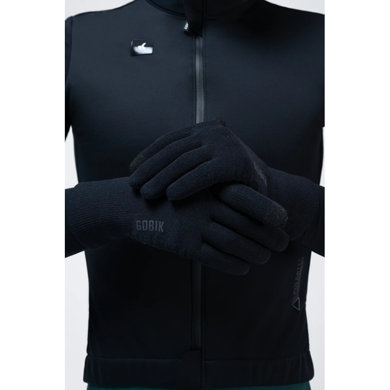 Gobik Hyperguard True Black guanti termici unisex - spedizione 24h