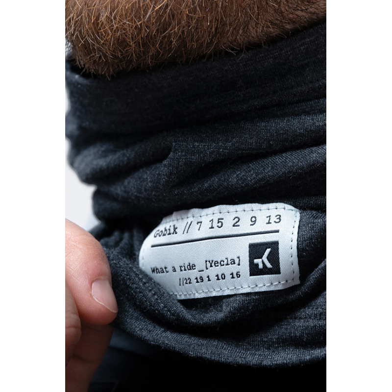 Gobik Moonbah Solid Graphite bandana unisex - spedizione 24h
