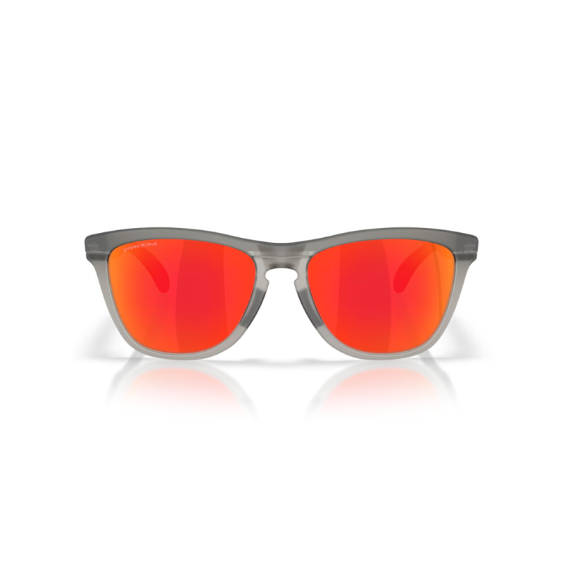 Oakley Frogskins Range XL grigio opaco fumo/inchiostro grigio Lenti prizm ruby