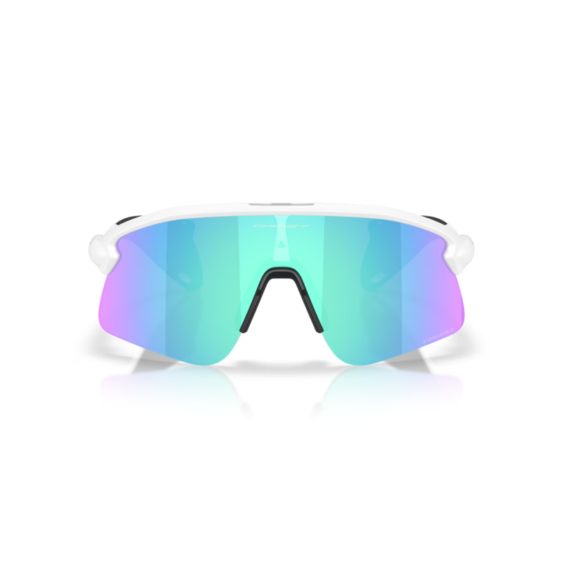 Oakley Stunt Devil S matte white Lenti prizm sapphire OO9518-0436