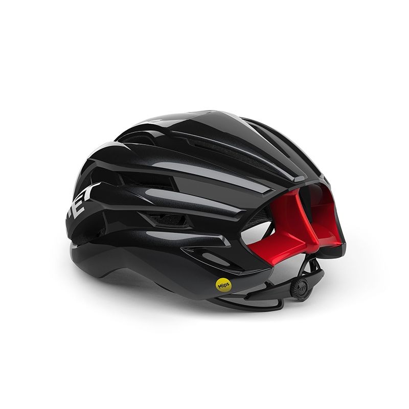 Met Trenta Mips nero/rosso lucido - spedizione 24h