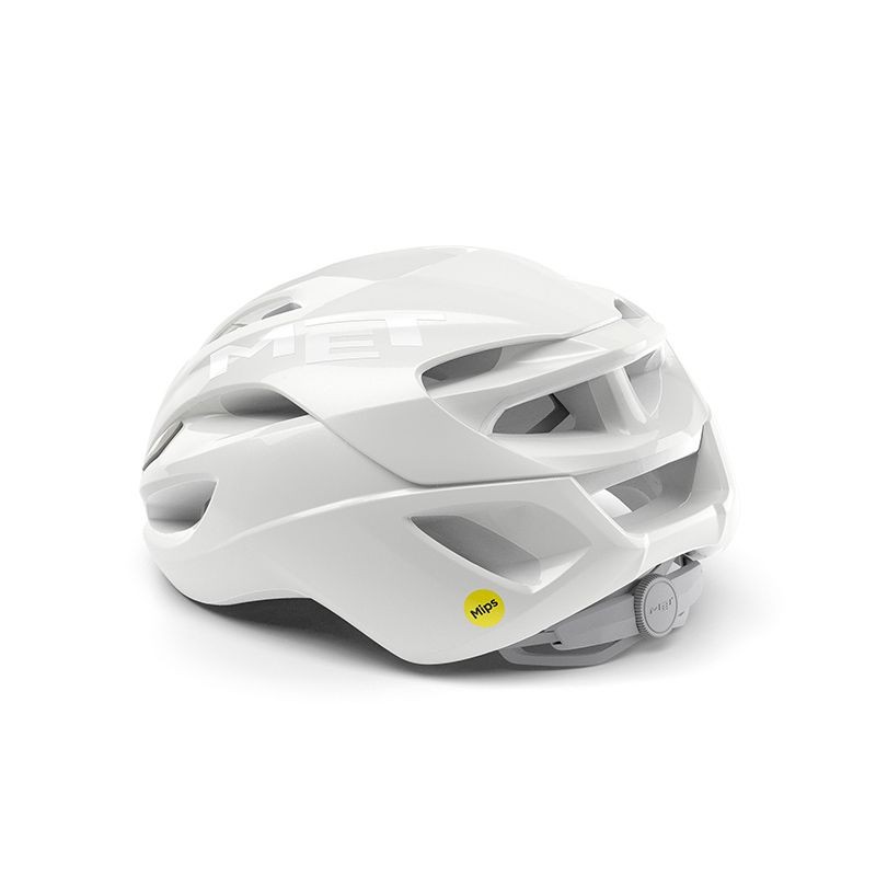 Met Rivale MIPS Absolute White | Casco Aerodinámico de Ciclismo