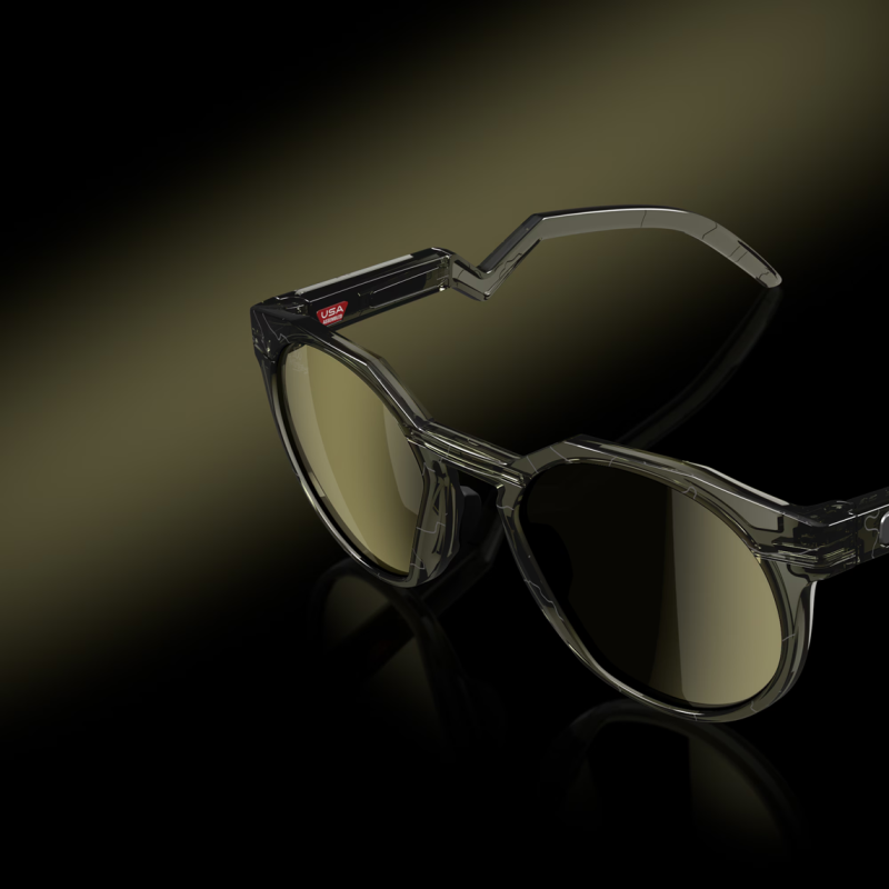 Oakley Hstn 100 Thieves Collection grigio fumo lenti prizm gaming 2.0
