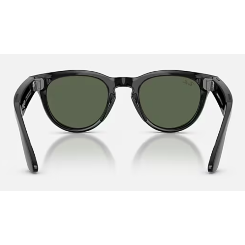 Ray-Ban Meta Headliner Gen 2 Brillante Negro Lentes G-15 verde