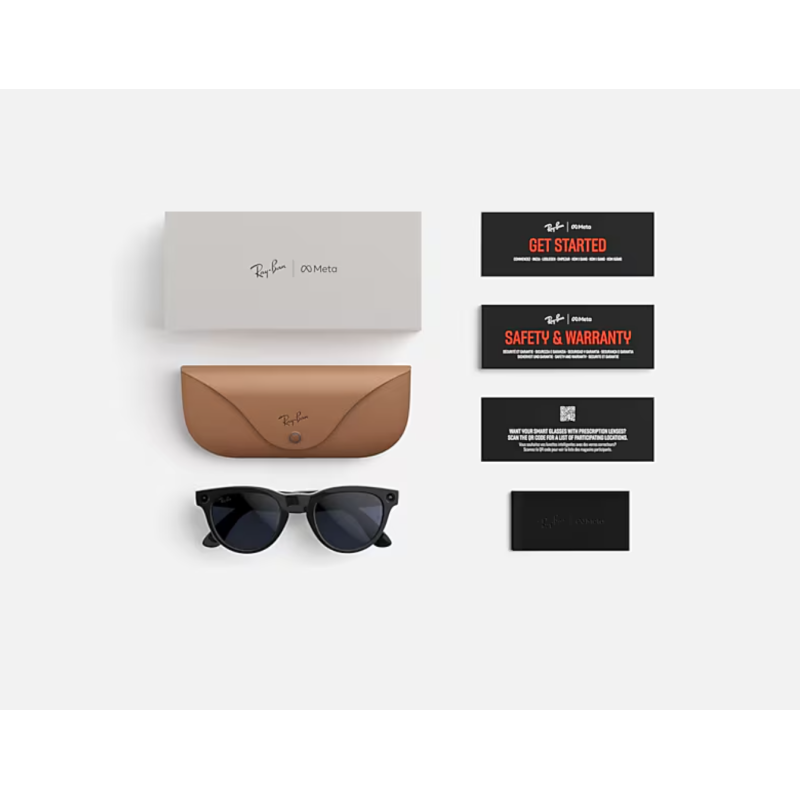 Ray-Ban Meta Headliner Gen 2 Nero Brillante Lenti G-15 verdi