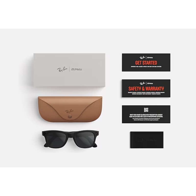 Ray-Ban Meta Wayfarer Gen 2 Brillante Azul lentes Transitions 6628MF53