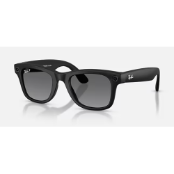 Ray-Ban Meta Wayfarer Gen 2 Mate Negro lentes Grafito RW4012 601ST3 50