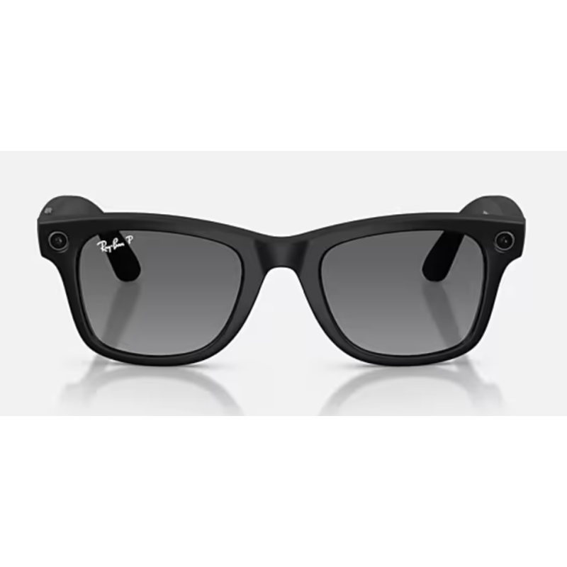 Ray-Ban Meta Wayfarer Gen 2 Mate Negro lentes Grafito RW4012 601ST3 50