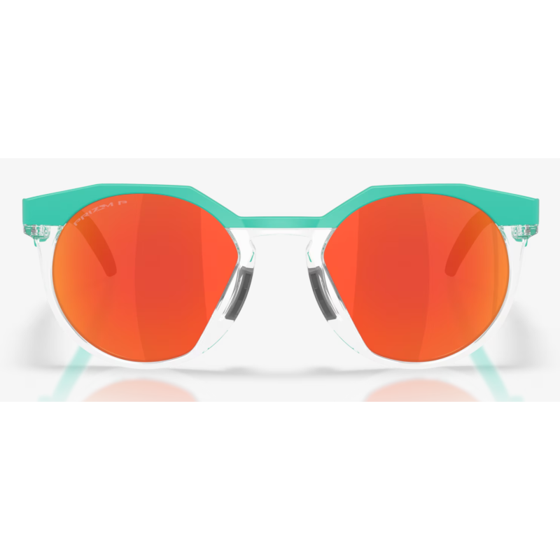 Oakley Hstn Neon Pop Collection celeste Lenti prizm ruby polarizzate