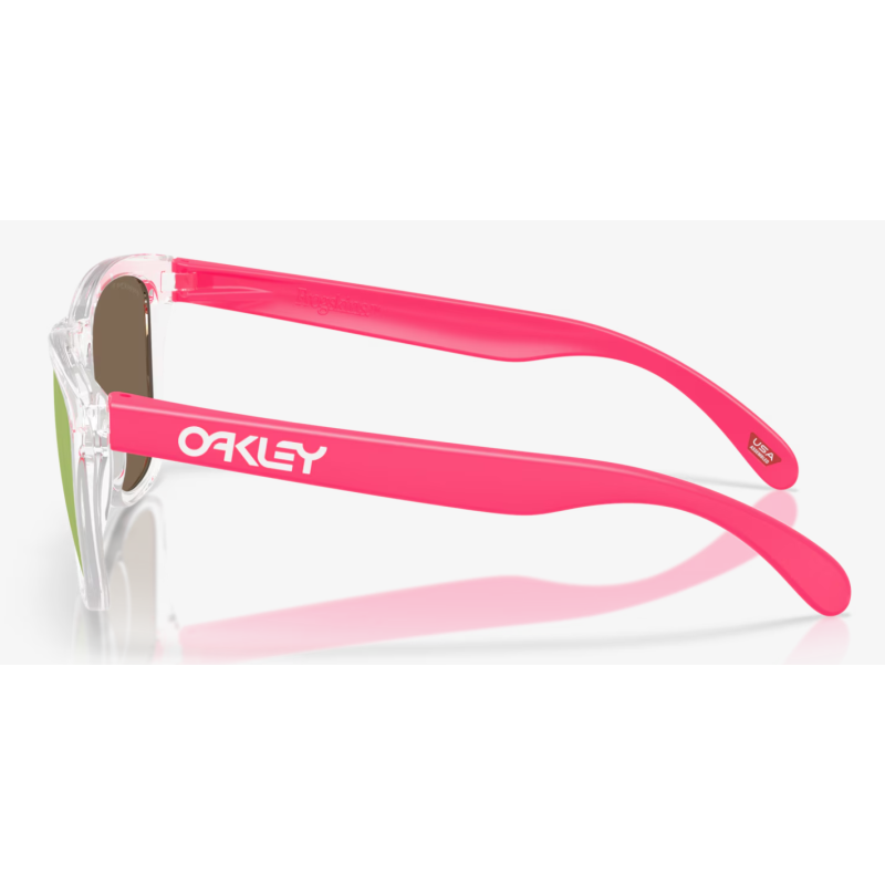 Oakley Frogskins Neon Pop Collection Lenti prizm rosa oro polarizzate