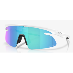 Oakley Rslv Lite matte white Lentes prizm sapphire OO9527D-0450