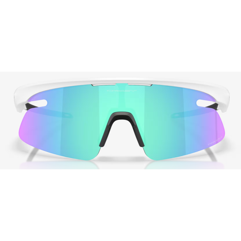 Oakley Rslv Lite opaco bianco Lenti prizm zaffiro OO9527D-0450