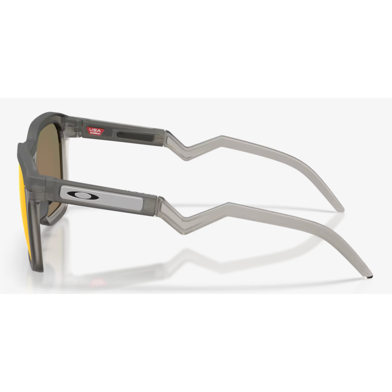 Oakley Hstn Sq Matte Grey Smoke lenti Prizm Ruby OO9533-0254