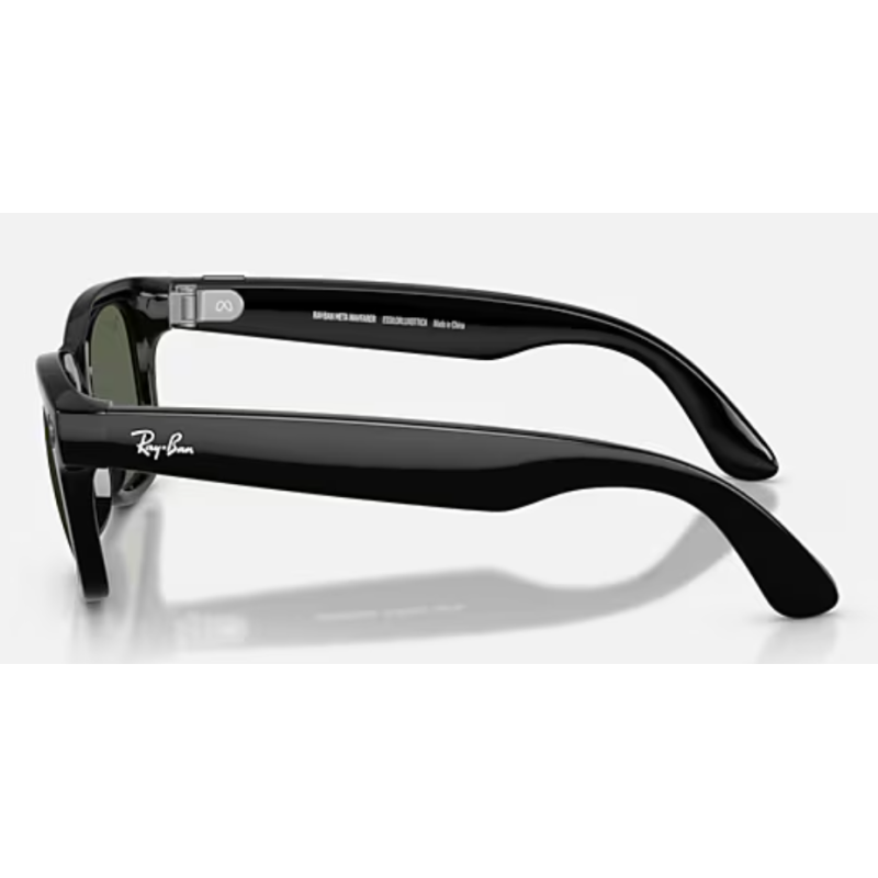 Ray-Ban Meta Wayfarer Gen 2 brillante negro lentes G-15 verde - oferta