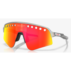 Oakley Sutro Lite Sweep Mathieu Van Der Poel occhiali prizm ruby