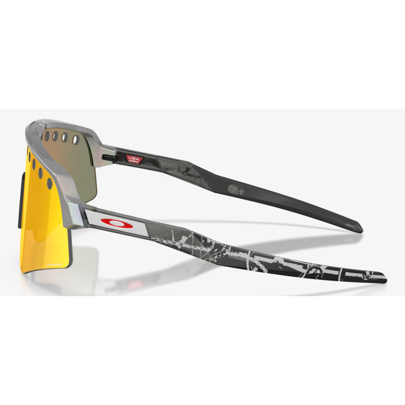 Oakley Sutro Lite Sweep Mathieu Van Der Poel occhiali prizm ruby