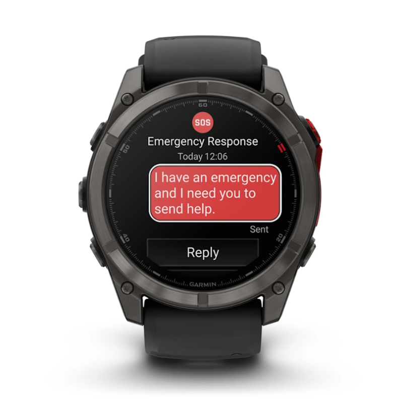 Garmin Fenix 8 Pro 51mm Microled Sapphire Carbon Grey DLC titanium
