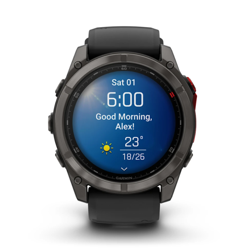 Garmin Fenix 8 Pro 51mm Microled Sapphire Carbon Grey DLC titanium