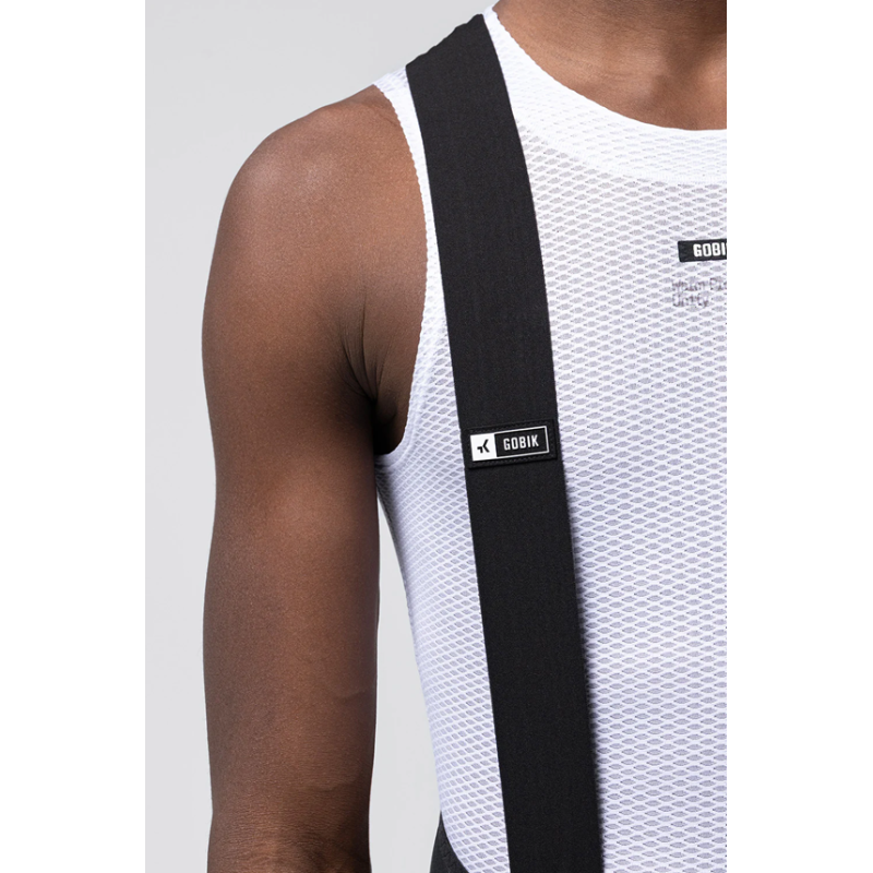 Gobik X K10 Negro Hombre — Culotte Corto Ciclismo con Badana K10