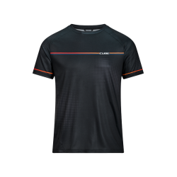 Acid Maglietta S/S nera con collo rotondo Tech teamline - spedizione 24h