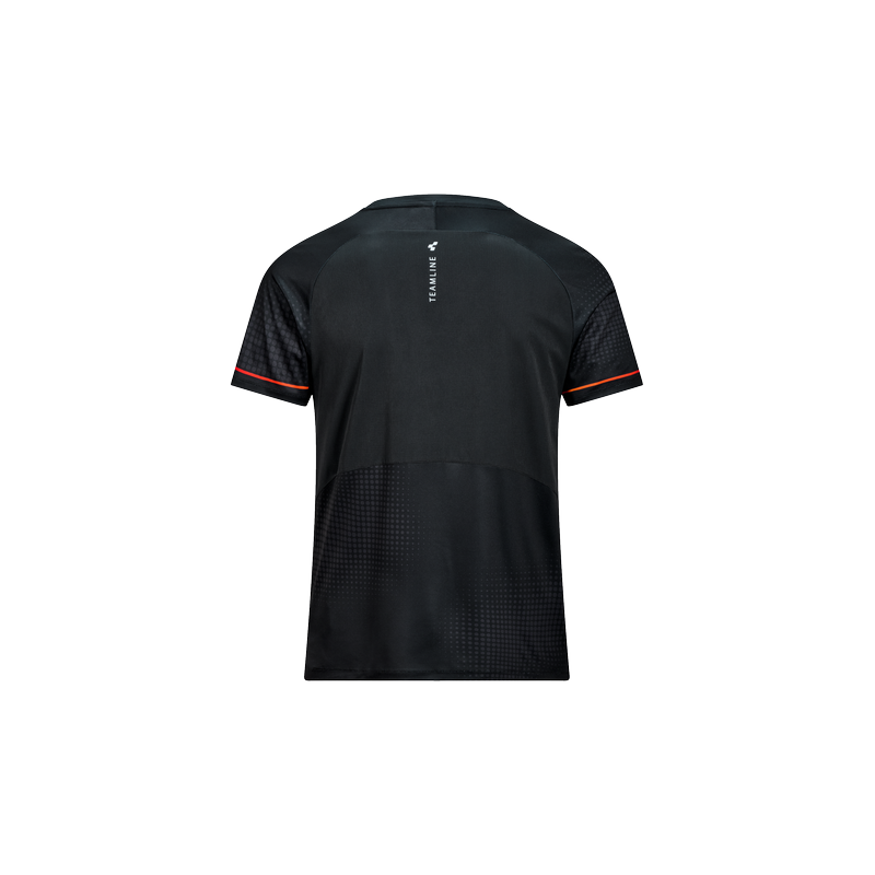 Acid Maglietta S/S nera con collo rotondo Tech teamline - spedizione 24h