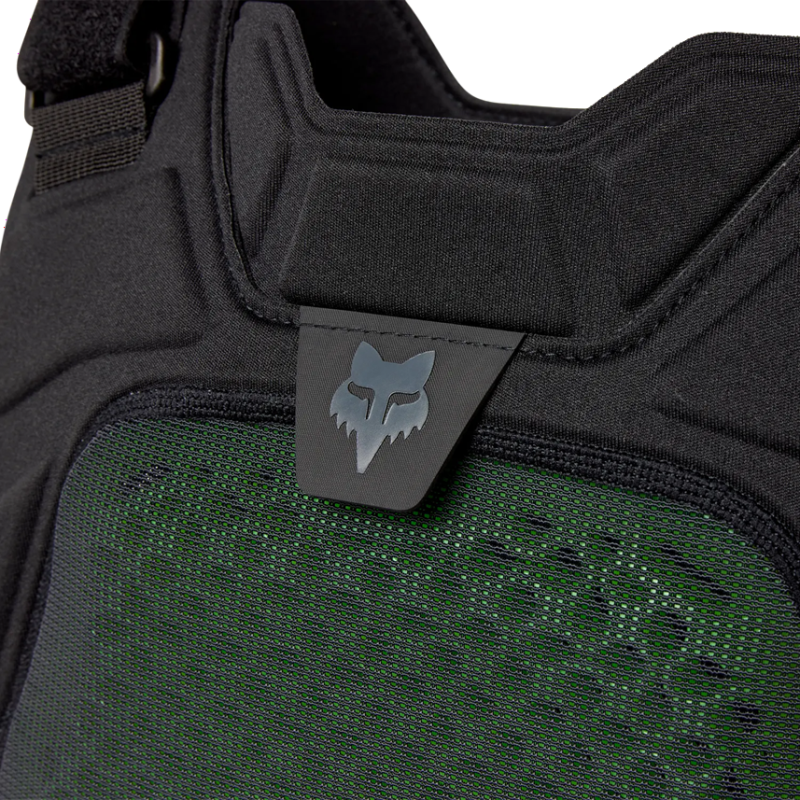 Fox Airframe Protección de pecho negro - envío 24h - mejores precios