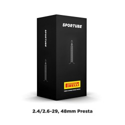 Pirelli Sportube Presta 29" 2.4/2.6 48mm nera camera - spedizione 24h