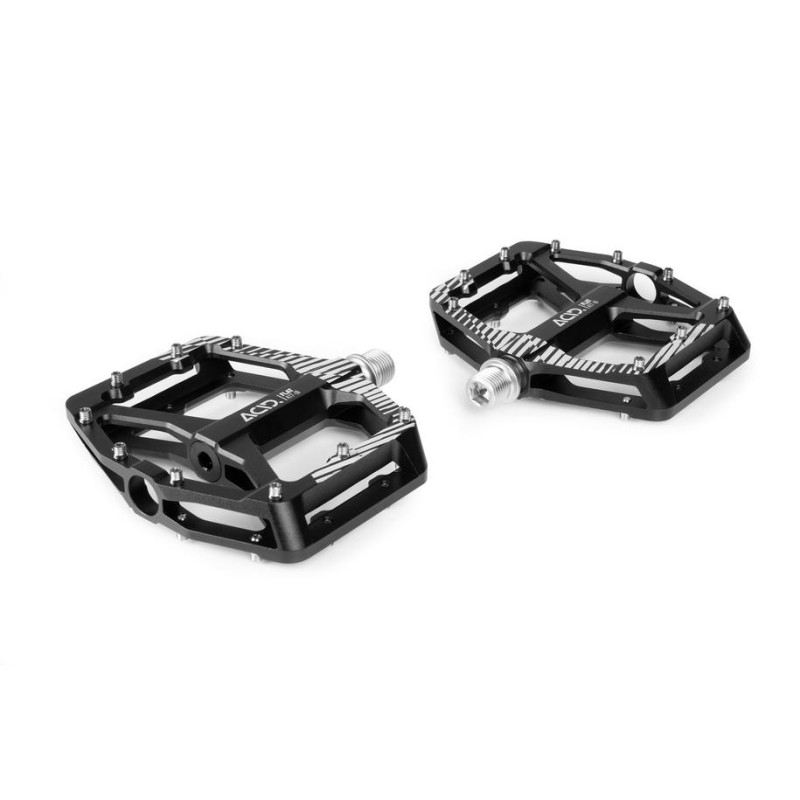 ACID A17-IB Pedali Piattaforma Neri | Pedalmoto