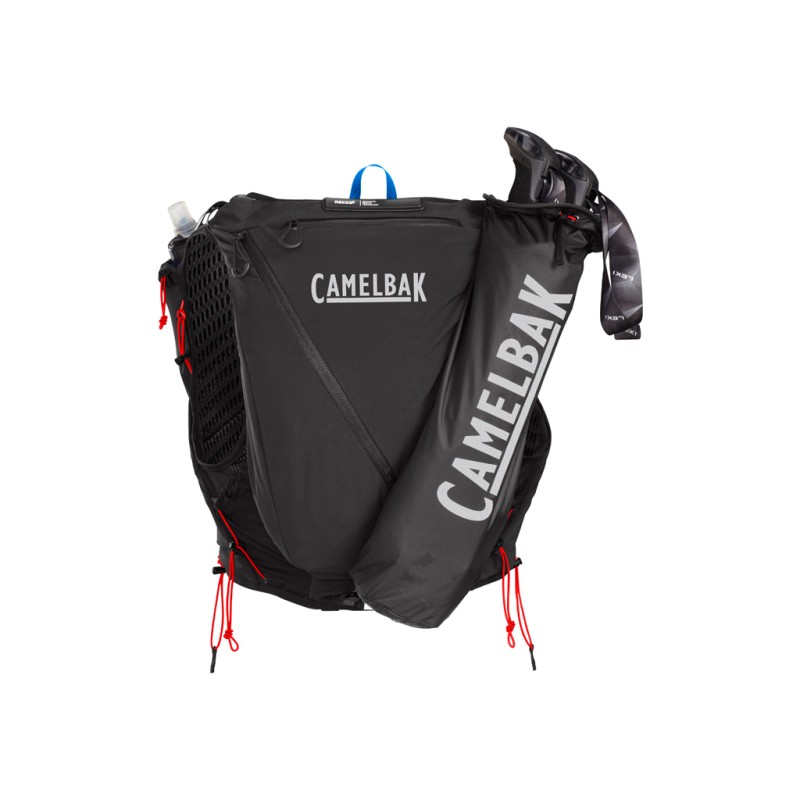 Camelbak Apex Pro Run 12L + 2 x 500ml Quick Stow Nero Gilet