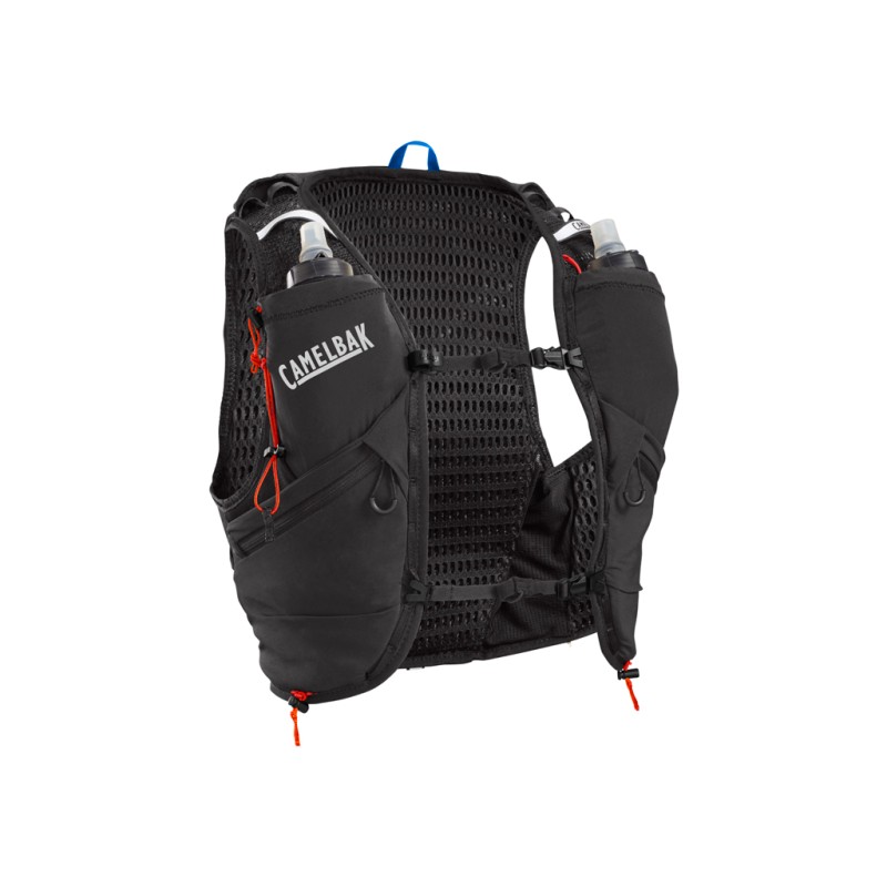 Camelbak Apex Pro Run 12L + 2 x 500ml Quick Stow Nero Gilet