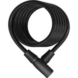 ABUS Star 4508K 150 cm nero Cavo a spirale con lucchetto cavo