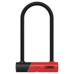 ABUS Ultimate 420K/170HB230 + Supporto USH - nero/rosso