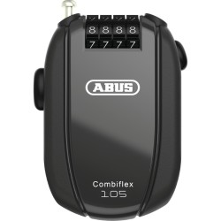 ABUS Lucchetto a Cavo 105cm Combiflex Nero - spedizione 24h