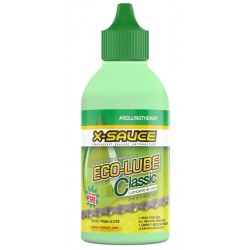 X-Sauce Ecolube 125ml lubrificante biodegradabile a base di cera per catene