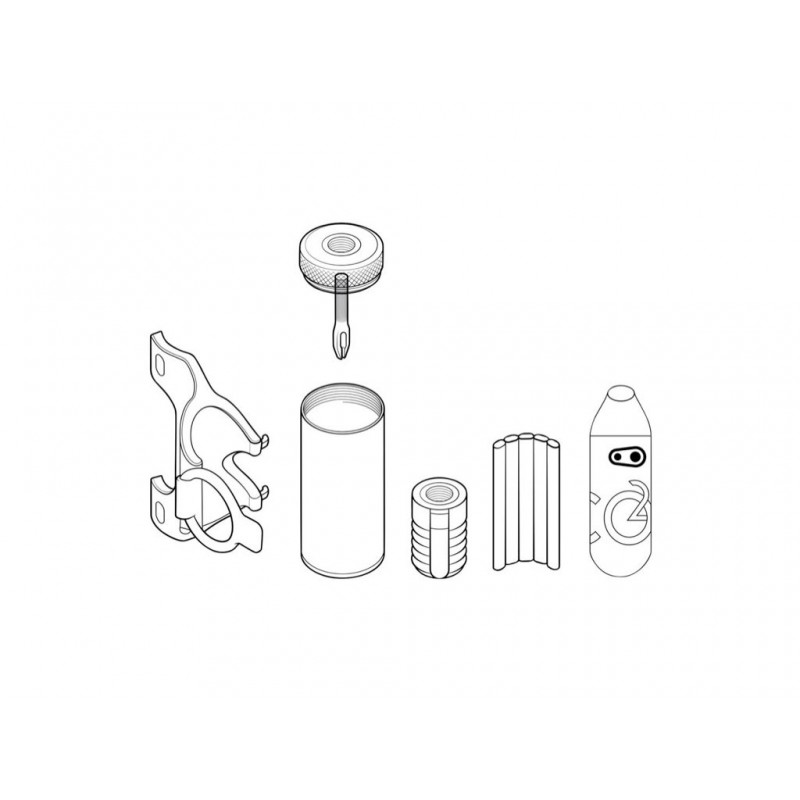 Crankbrothers Cigar negro/plata - Mejores precios - Envíos 24h