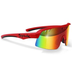 Spiuk Skala rosso/nero lente specchio rosso occhiali - Spedizioni 24h