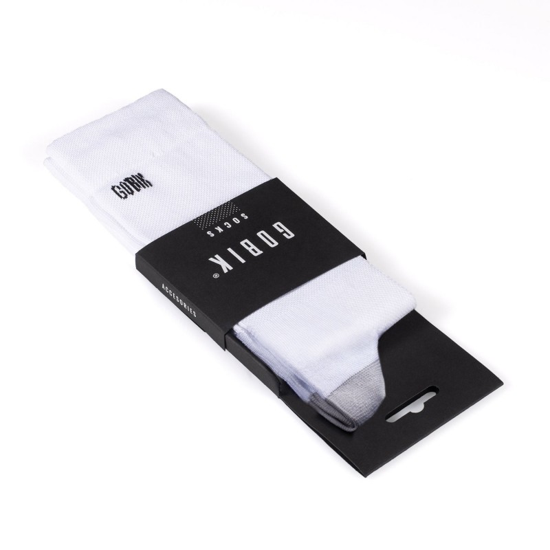 Gobik Iro 2.0 white Logo Unisex calcetines - Envíos 24h
