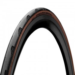 Continental Grand Prix 5000 S Tubeless Ready plegable negro/marrón