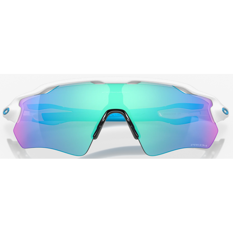 Oakley Radar EV Path lucido bianco lente prizm zaffiro OO9208-5738
