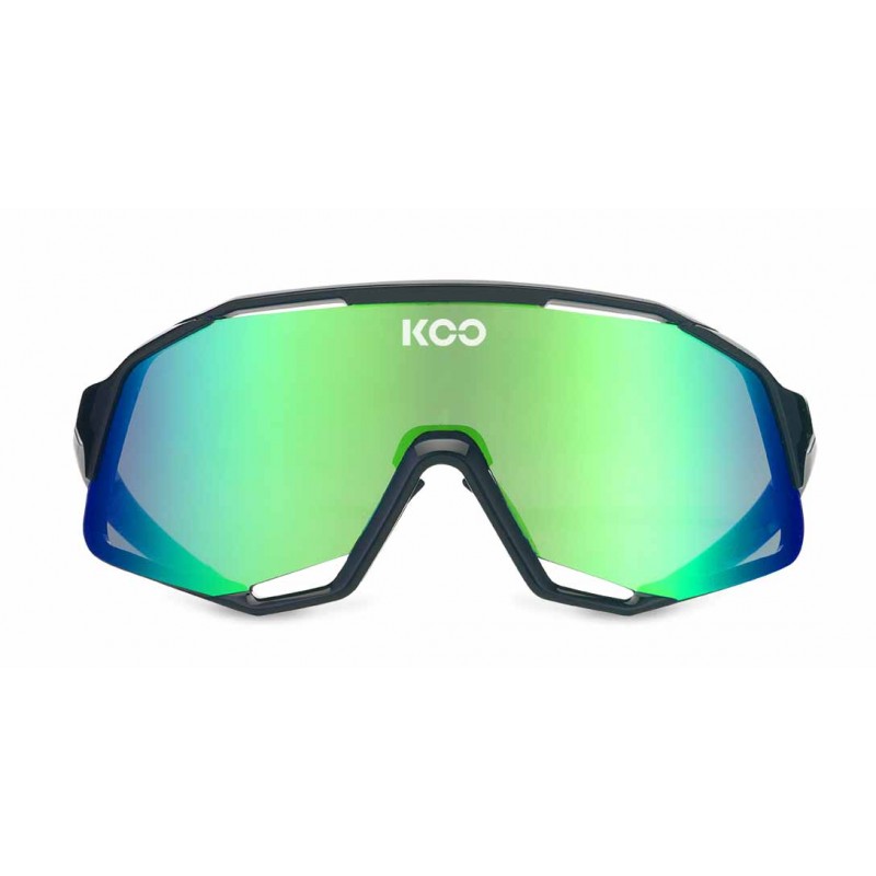 Koo Demos Nero/Verde lente Verde - Spedizione 24h