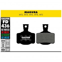 Galfer Standard per Magura MT2, MT4, MT6 e MT8 - Spedizione 24h