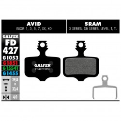 Galfer Standard Level, T, TL / Avid, Elixir e SRAM X0, X7, X9 e XX