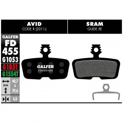 Galfer Standard Avid Code R 2011 pastiglie dei freni - Spedizione 24h