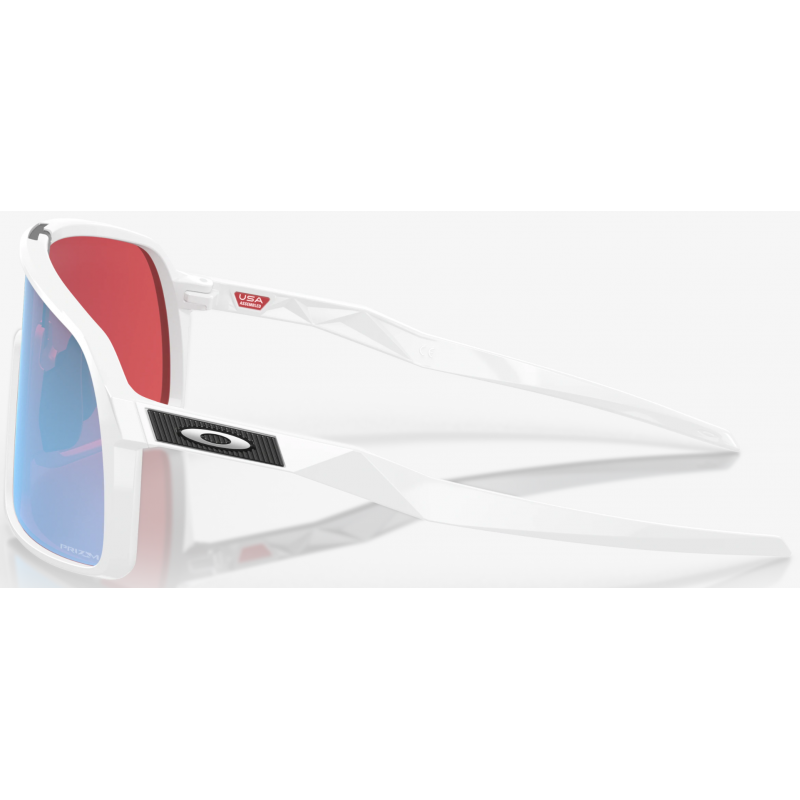 Oakley Sutro Bianco Lucido Lente Prizm Neve Zaffiro OO9406-2237