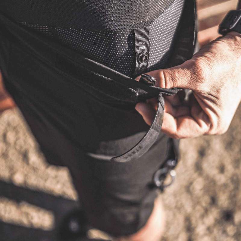 Gobik Ranger uomo nero pantaloni corti - Spedizione 24h